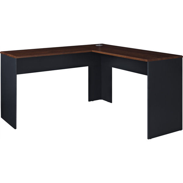 Ebern Designs Donegal LShape Desk & Reviews Wayfair